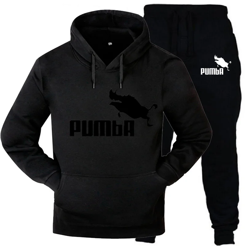 men 2pcs Sport Sets Women Winter Autumn Tracksuit Long Sleeve Hoodie Top+Sweatpants Men Outfits Running Suit Sportswear - Цвет: 6