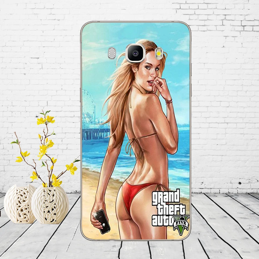 17 33DD Grand Theft Auto GTA V Мягкий силиконовый чехол для Samsung Galaxy A3 a5 A6 A8 j3 j5 j7 - Цвет: 17