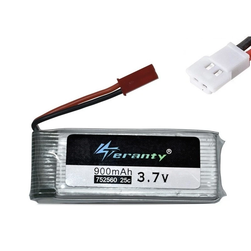 3,7 V 900mah lipo аккумулятор для X5 X5C X5SC 8807 8807W A6 A6W M68 Rc Квадрокоптер запасные части 3,7 v дроны батарея 752560