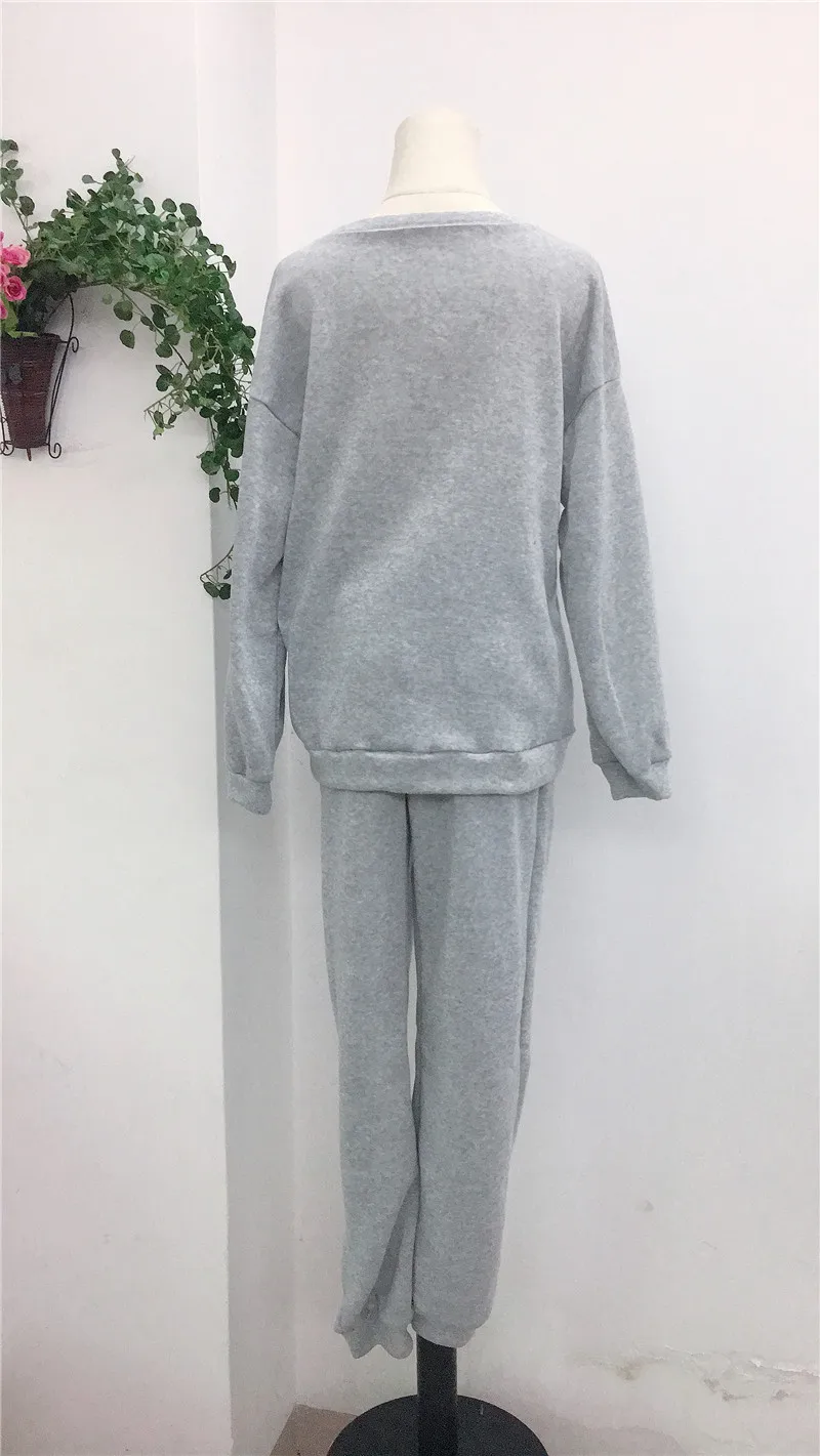 sweatsuits for women two piece outfits women tracksuit sweat suits matching sets long sleeve joggers women set 2020 wholesale