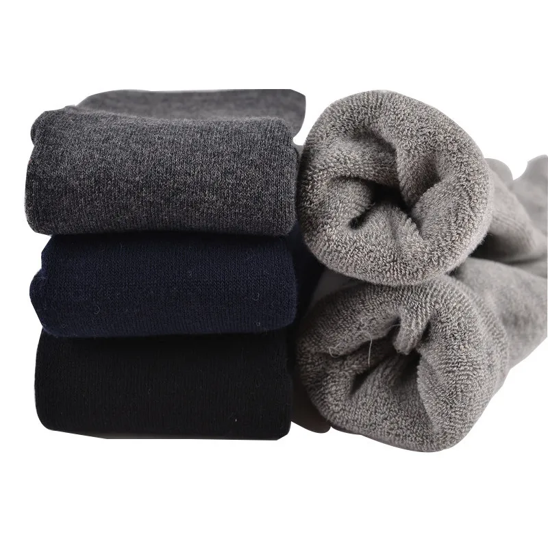 4 пара/лот теплые толстые носки с пятью пальцами мужские Модные Длинные хлопковые