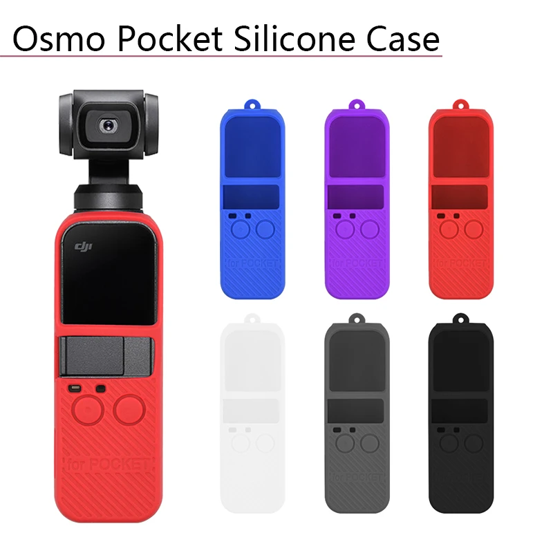 Силиконовый защитный чехол с ремнем на бретельках для DJI Osmo карманный мини камера