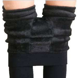 Пикантные осенне-зимние модные женские кашемировые плотные трикотажные бархатные колготки высокого качества эластичные облегающие теплые плотные колготки