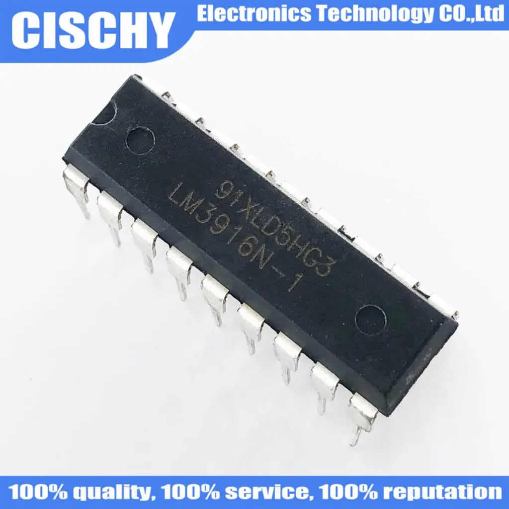 

5 шт. LM3916N-1 DIP18 LM3916 DIP LM3916N DIP-18