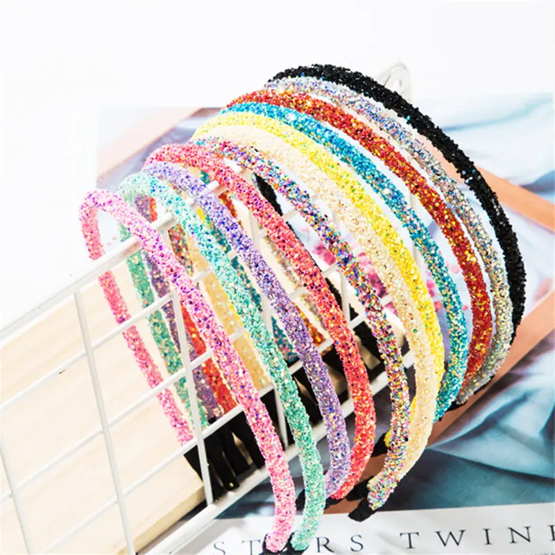 Оптовая продажа 500 шт. микс модных девочек блеск лентой блестящие плиссированные