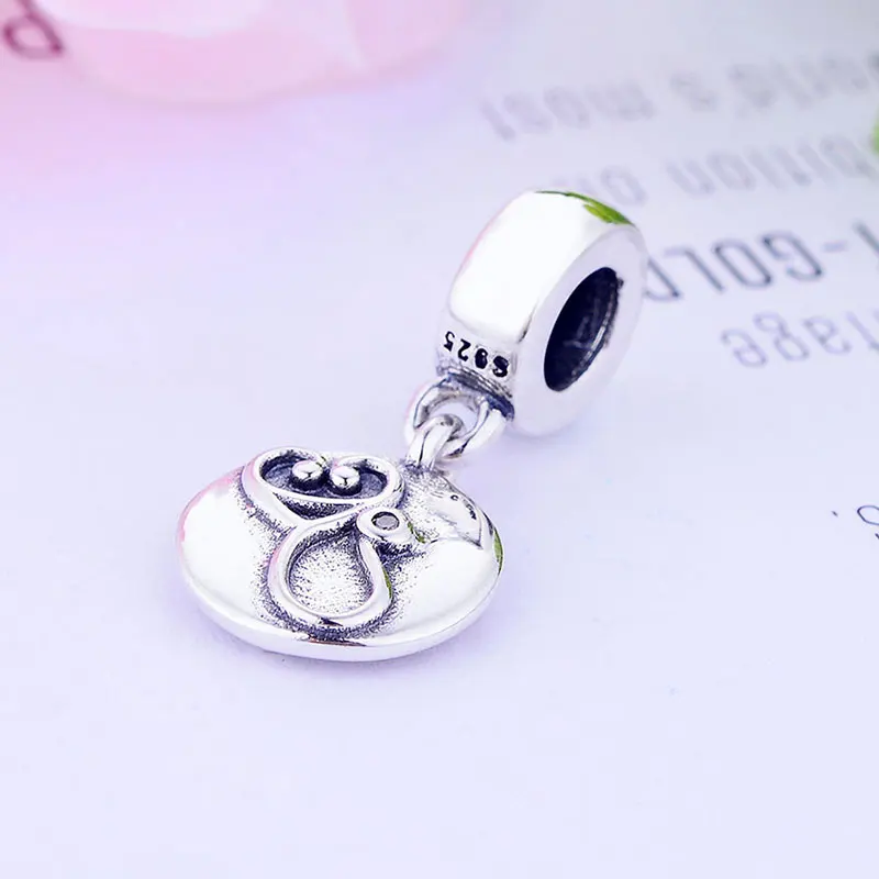 925 серебряный ангел крыло медсестры доктор стетоскоп бисера Подходит