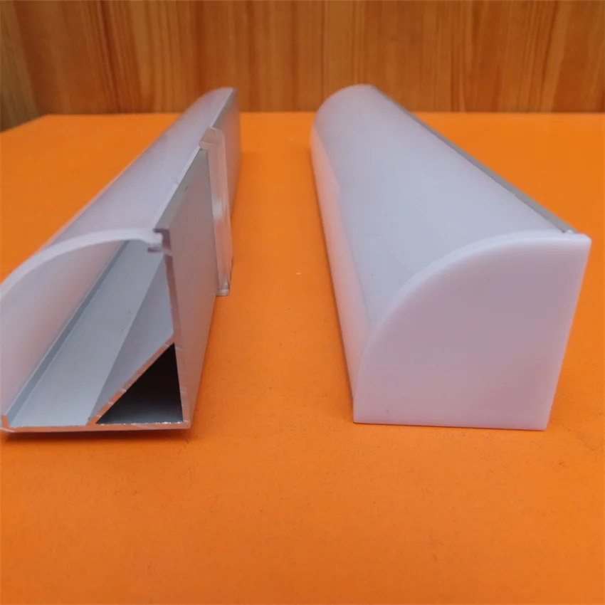 

Новая модель прочный алюминиевый профиль для светодиодного профиля для светодиодной панели с диффузором pmma для украшения освещения 2 м/шт. ...