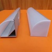 new model durable aluminum profile for led profile for led bar with pmma diffuser for lighting decoration 2mpcs 150mlot