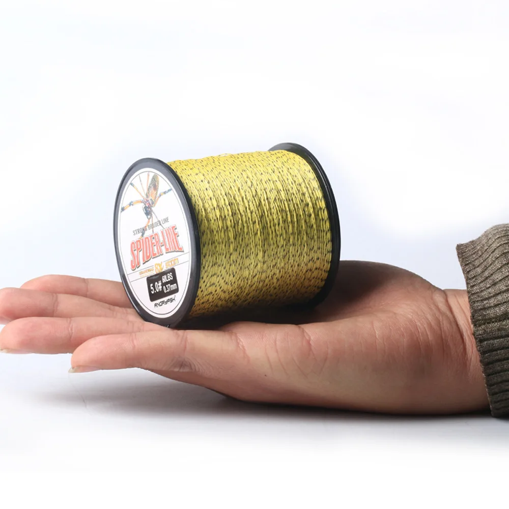 

300M 4 Strands Spotted PE Fishing Line 10-60LB Smooth Invisible Camouflage Line Braided Wire Fishing Accessories