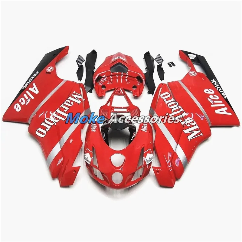 

Motorcycle Fairings Kit Fit For 749 999 2003-2004 Bodywork Set High Quality ABS Injection NEW Red