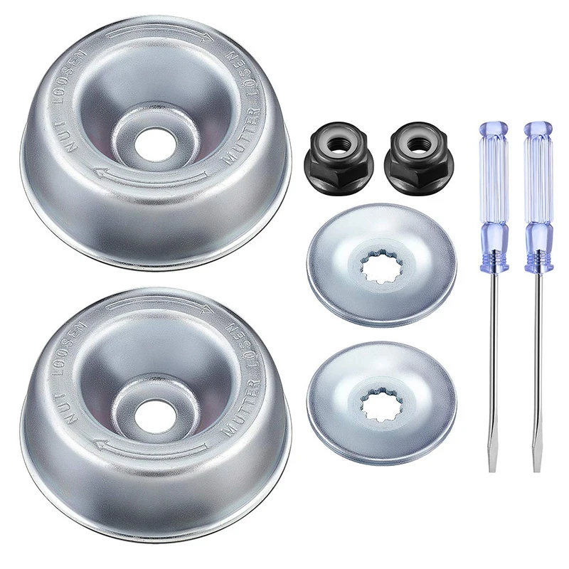 

8Pcs Weed Grass Blade Adapter Gardening Machine Lawnmower Blade Adapter Kit