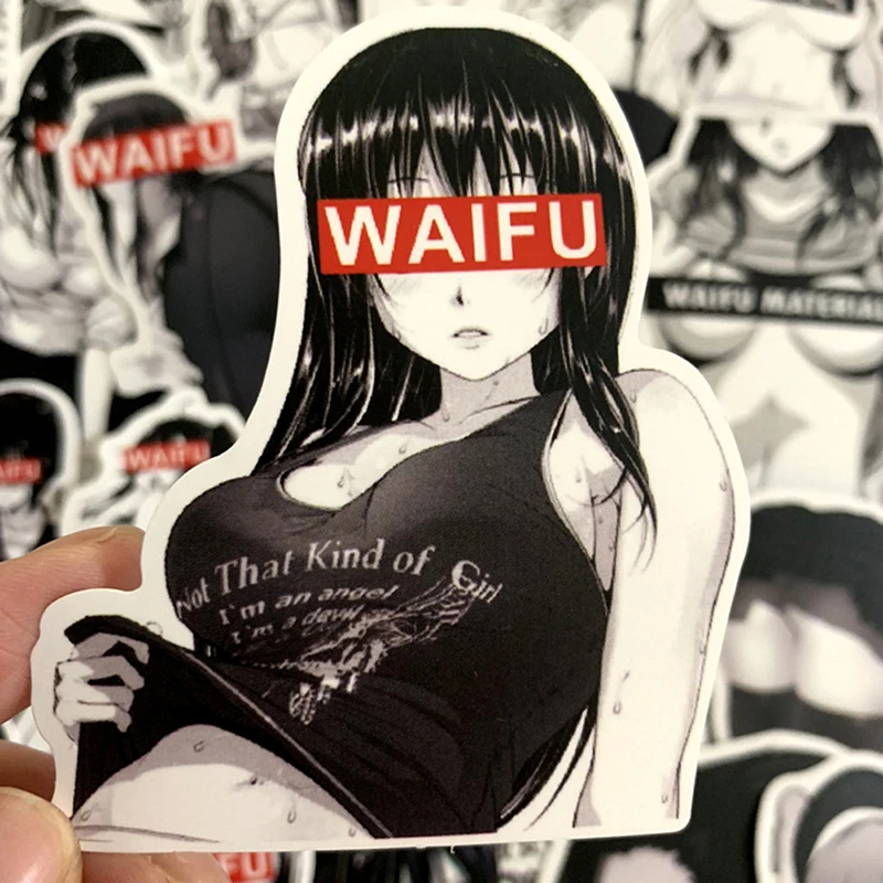 30 шт Waifu наклейки аниме Pinup девушка для багажа мотоцикла ноутбук игрушка на