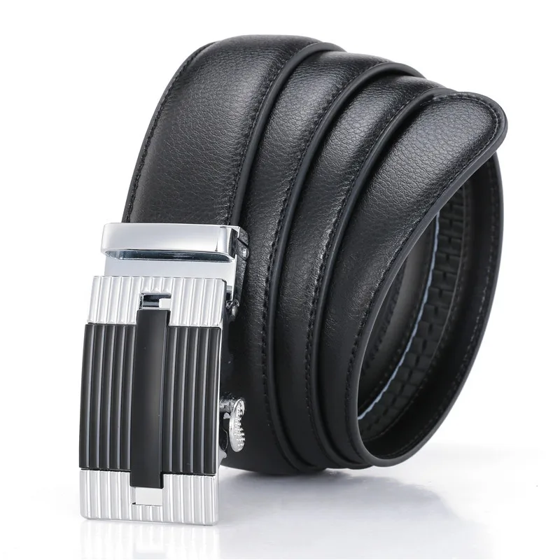 

Hot Selling Men Belt Fashion Alloy Automatic Buckle Belt Business Affairs Casual Decoration Belt Men's Belts Luxury Brand 3.5cm