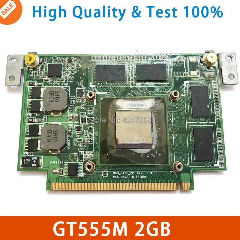 Для ноутбука ASUS N55S N75SF N55SF N75SL N55SL GT555M GT 555M N12E GE2 A1 VGA Графическая карта|Картридеры| |