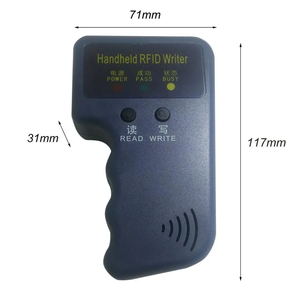 Ручной 125 кГц EM4100 RFID Копир писатель Дубликатор Программист считыватель