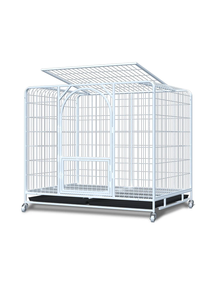 

Dog Cage Large Medium Indoor with Toilet Golden Hair Labrador Big Pet
