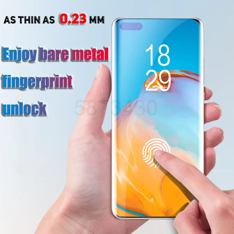 Защитная пленка для Huawei P40 P30 Pro P20 Lite Гидрогелевая мягкая Honor 10 8X P Smart 2019 не