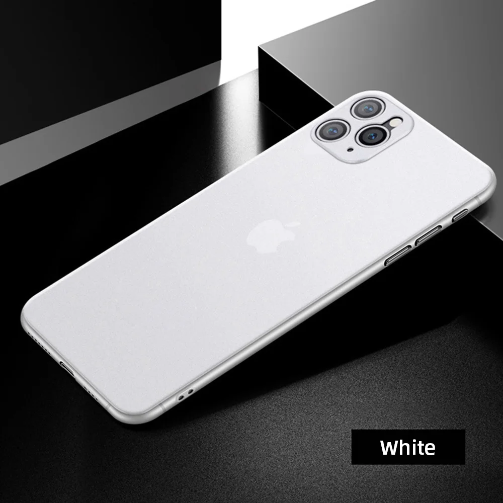 Матовый чехол для телефона iPhone 11 Pro Max 6 6S 7 8 Plus X XS XR SE 2020 защита смартфона