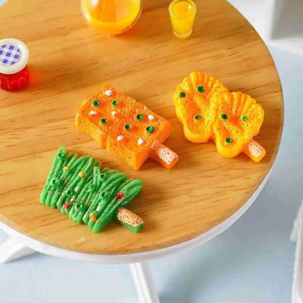 

Dollhouse Mini Resin Simulation Barbecue Accessories Cream Mobile Cartoon Shells Food DIY Phone Materials Children Simulati S1N9
