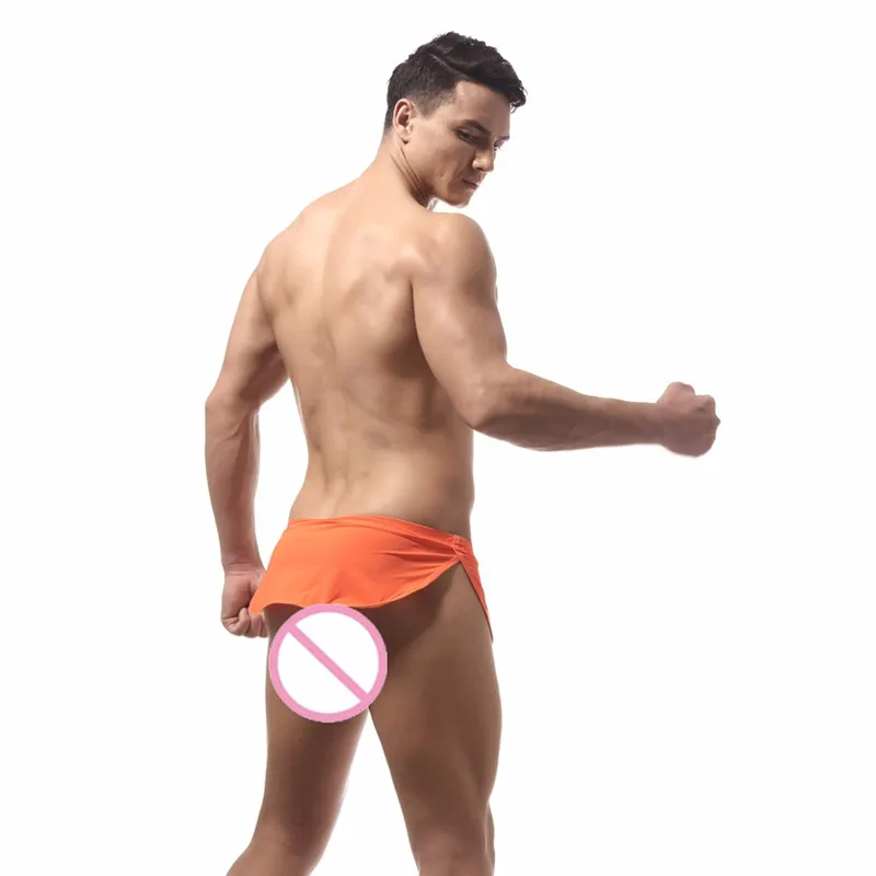 Сексуальное мужское нижнее белье домашние боксеры Трусы шорты мужские дышащие