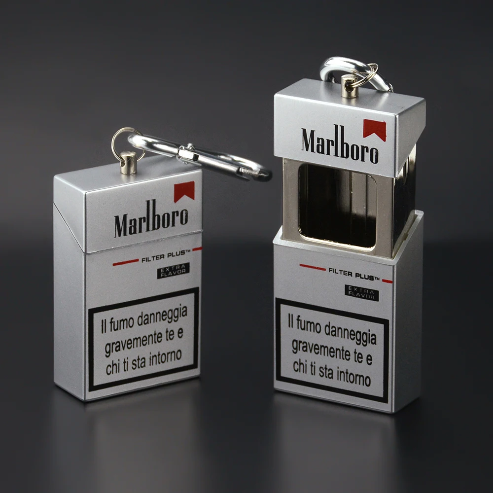 

Fashion Portable Ashtray With lid Keychain Pocket Mobile Ashtray Auto Aschenbecher Mini Cigarette Metal Bottle Storage Package