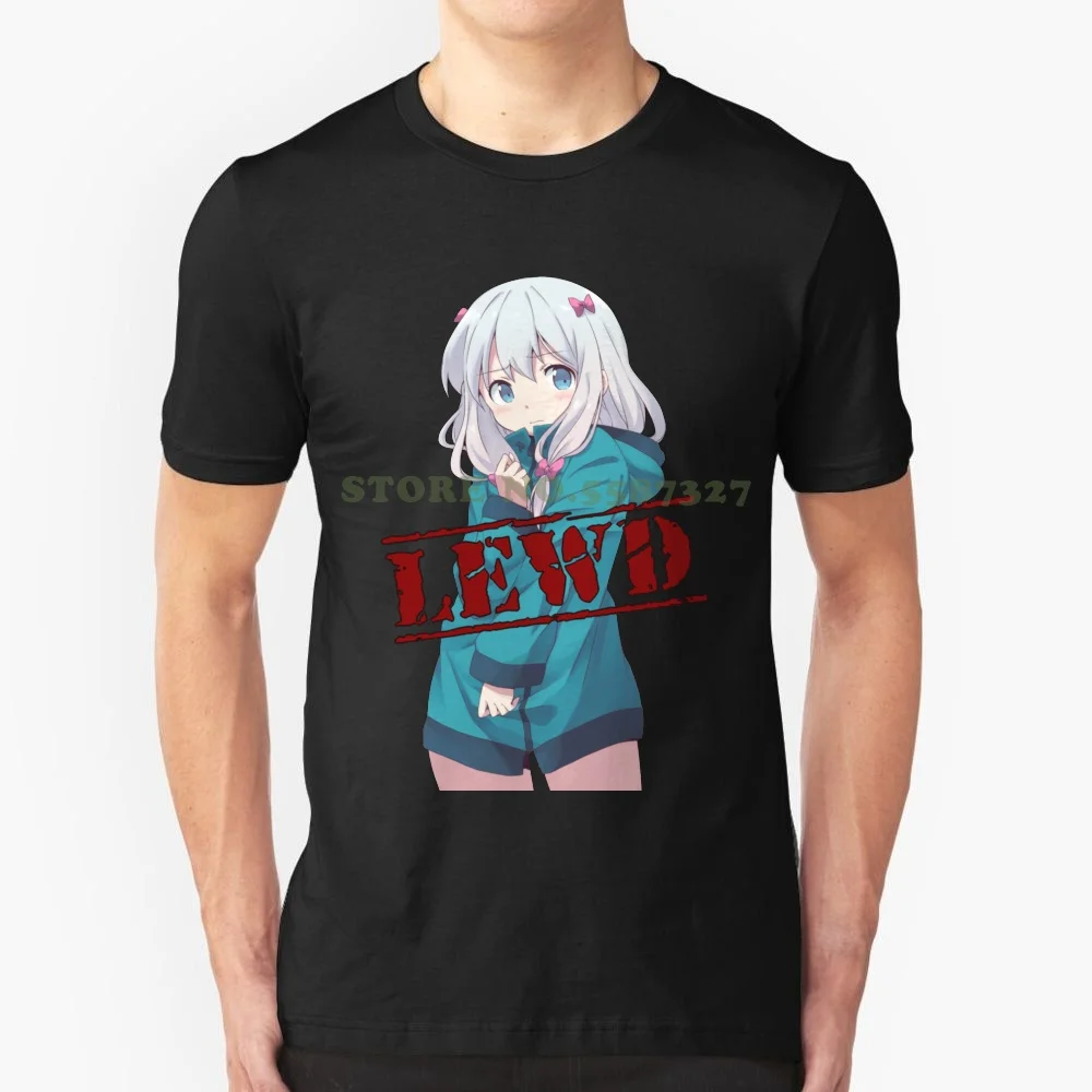 Eromanga Sensei : Lewd Sagiri Is футболки для мужчин женщин и мужчин|Мужские футболки| |