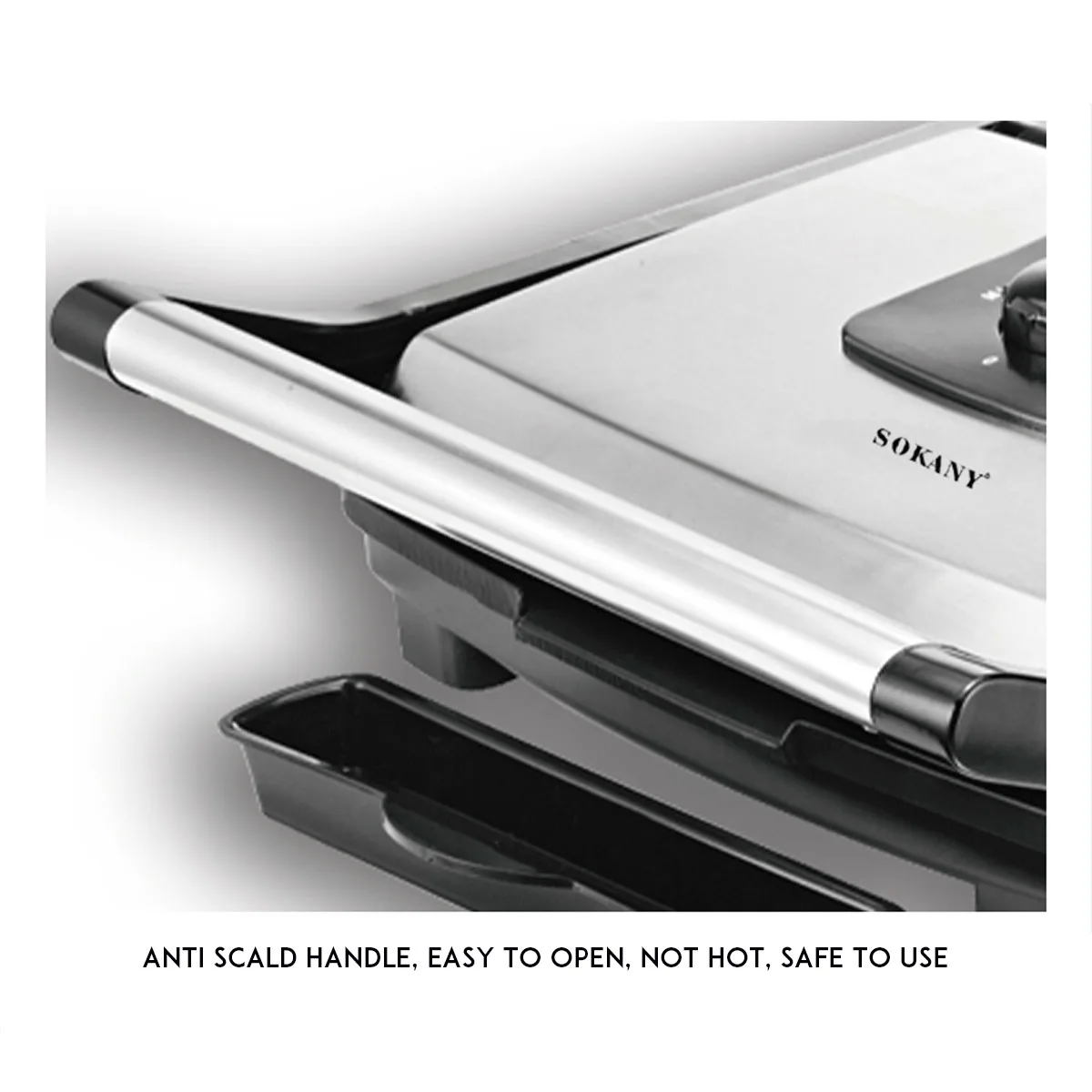 Электрический гриль SOKANY 2000 Вт для барбекю духовка бытовая техника Бездымная