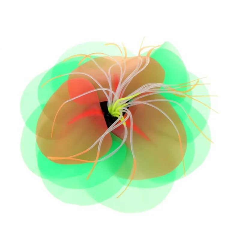 Искусственное растение лотос украшение для аквариума водяная Лилия цветущий