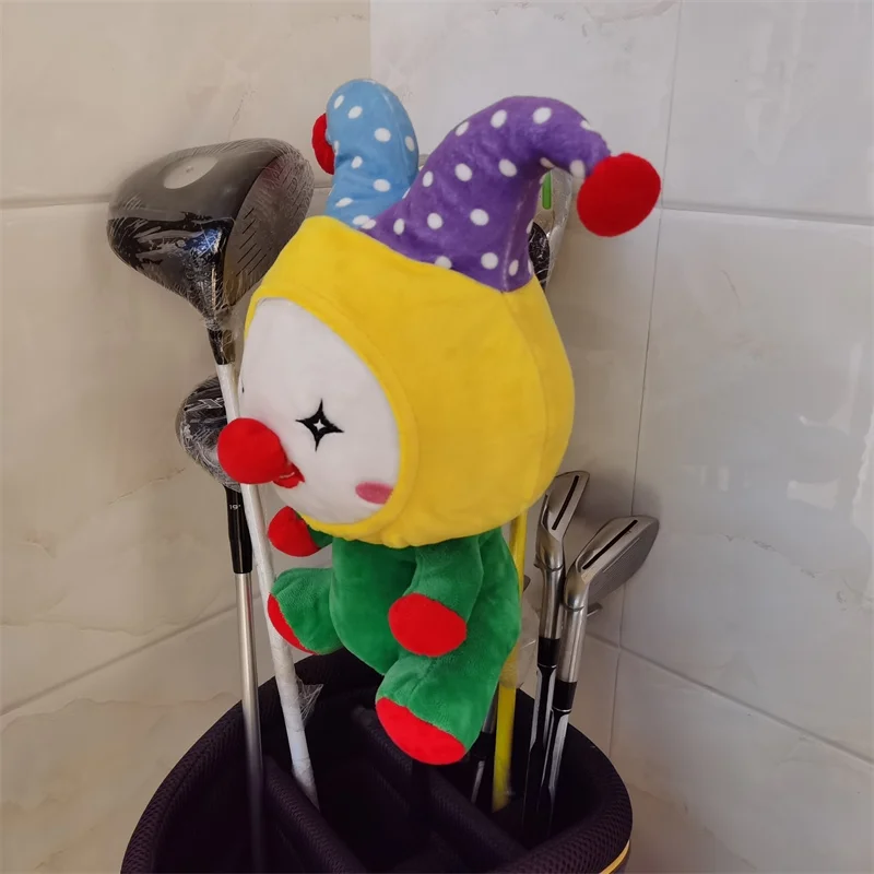 Little clown FW golf woods headcover plush club fairway wood cover CUTE GIFT |