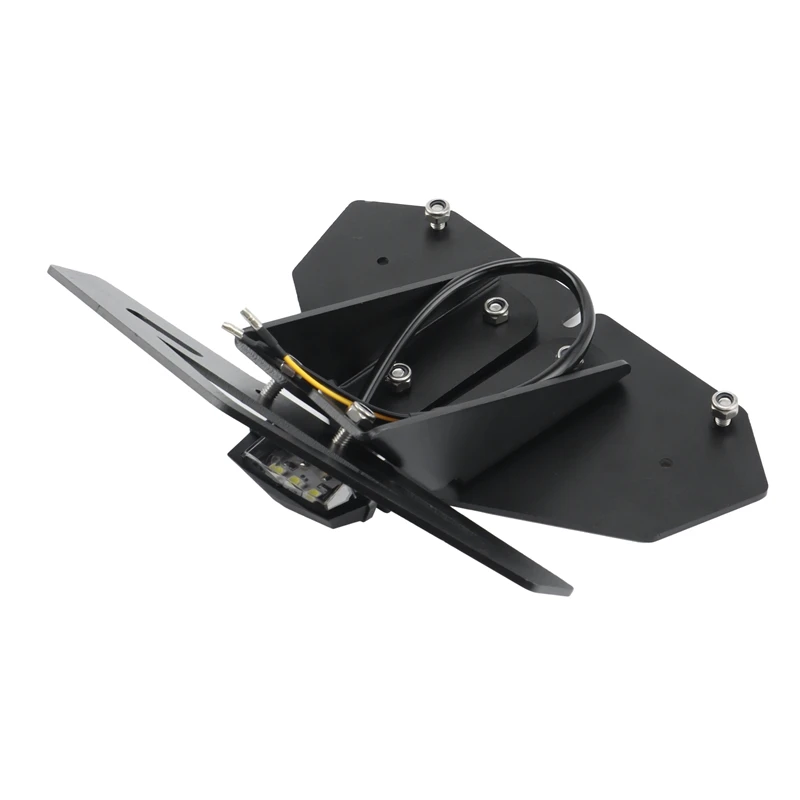 

Motorcycle License Plate Holder LED Tail Tidy Fender Eliminator for KAWASAKI ZX-14R ZZR1400 2006-2020
