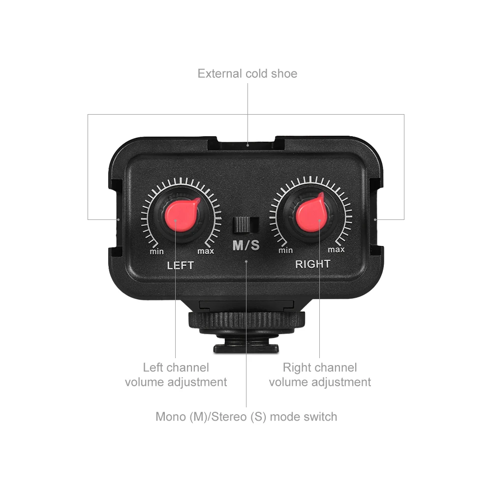 XTUGA двухканальный микрофон аудио миксер адаптер с 3 5 мм стерео и двумя моно