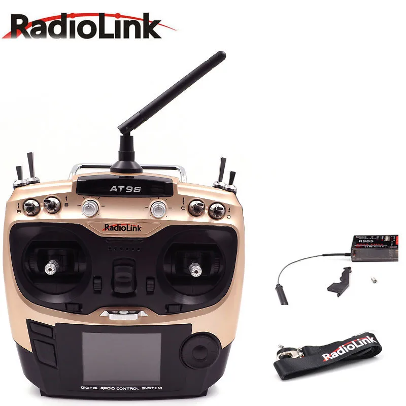 Радиопередатчик Radiolink AT9S PRO 12CH 2 4G с R9DS приемником AT9 пульт дистанционного