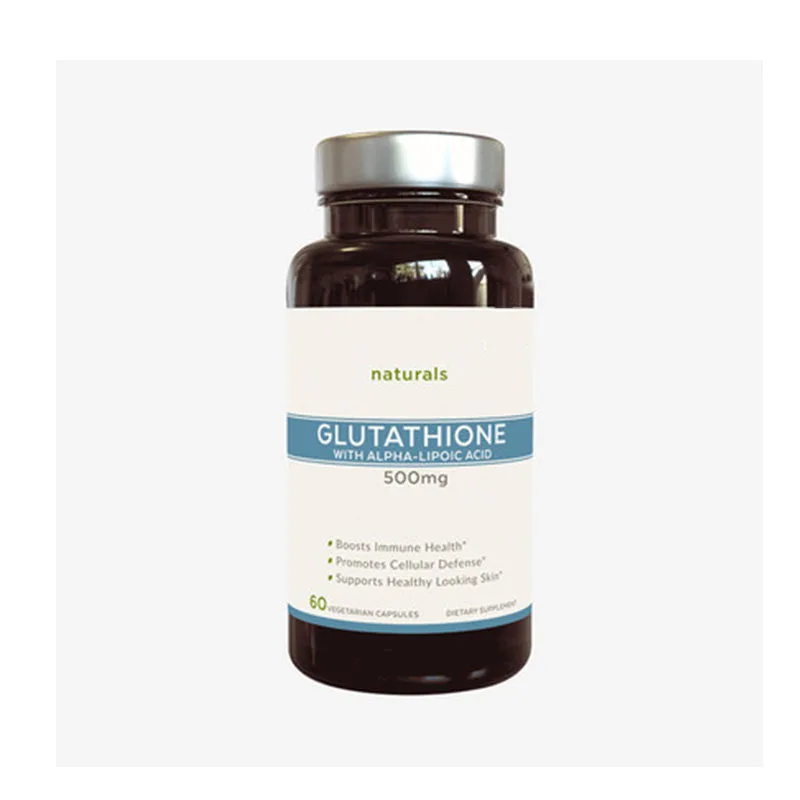 

60pcs/bottle Glutathione+ ALA (a-lipoic acid), whole body whitening Brightening Skin,Reduce black spots and freckles melanin