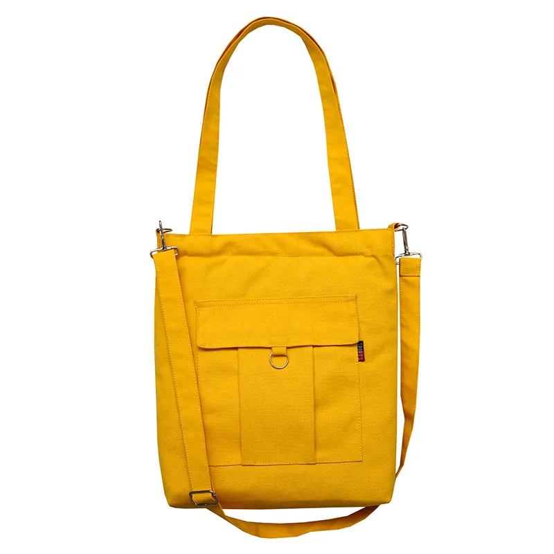 Модные хлопковые пакеты для продуктов модные тканевые однотонные покупок