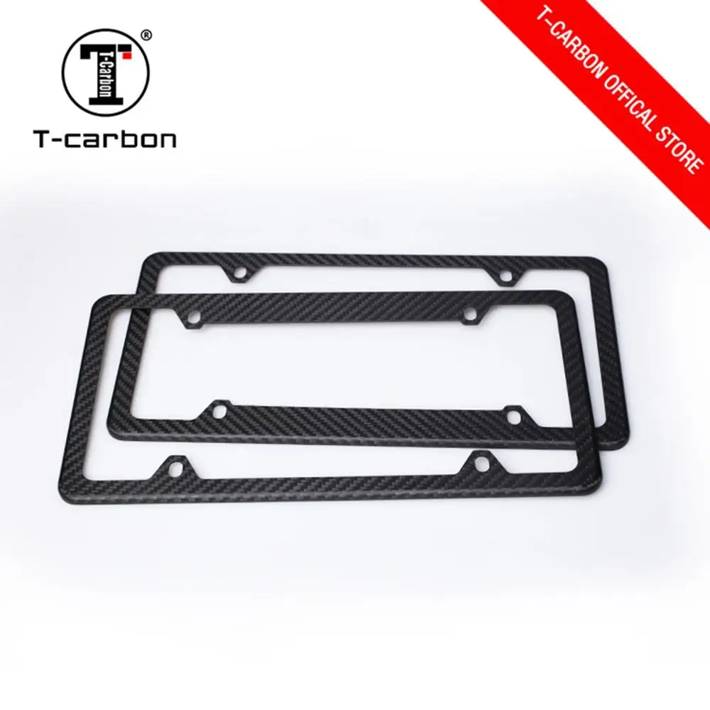 T carbon USA Защитная стойка для рамки номерного знака|Номерной знак| |