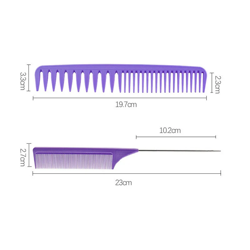 

4PCS Hair Brush Detangling Comb Cushion Massage Scalp Women Men Set