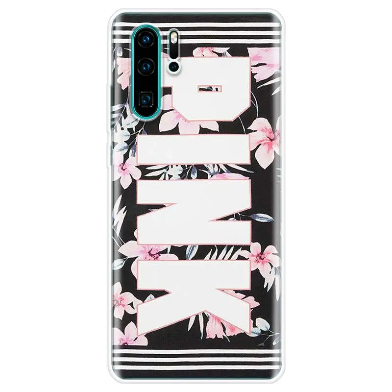 Роскошный чехол для телефона с изображением Pinks Huawei P10 P20 P30 P20Pro P30Lite P30Pro P Smart Z Mate 10 20