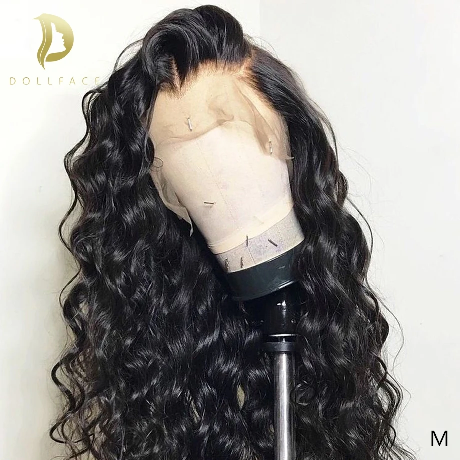 Свободные волнистые бразильские кружевные передние человеческие волосы парики
