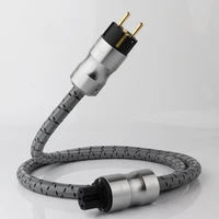 hi end preffair hifi audio gold plated plugs eu us version ac power cord power cable