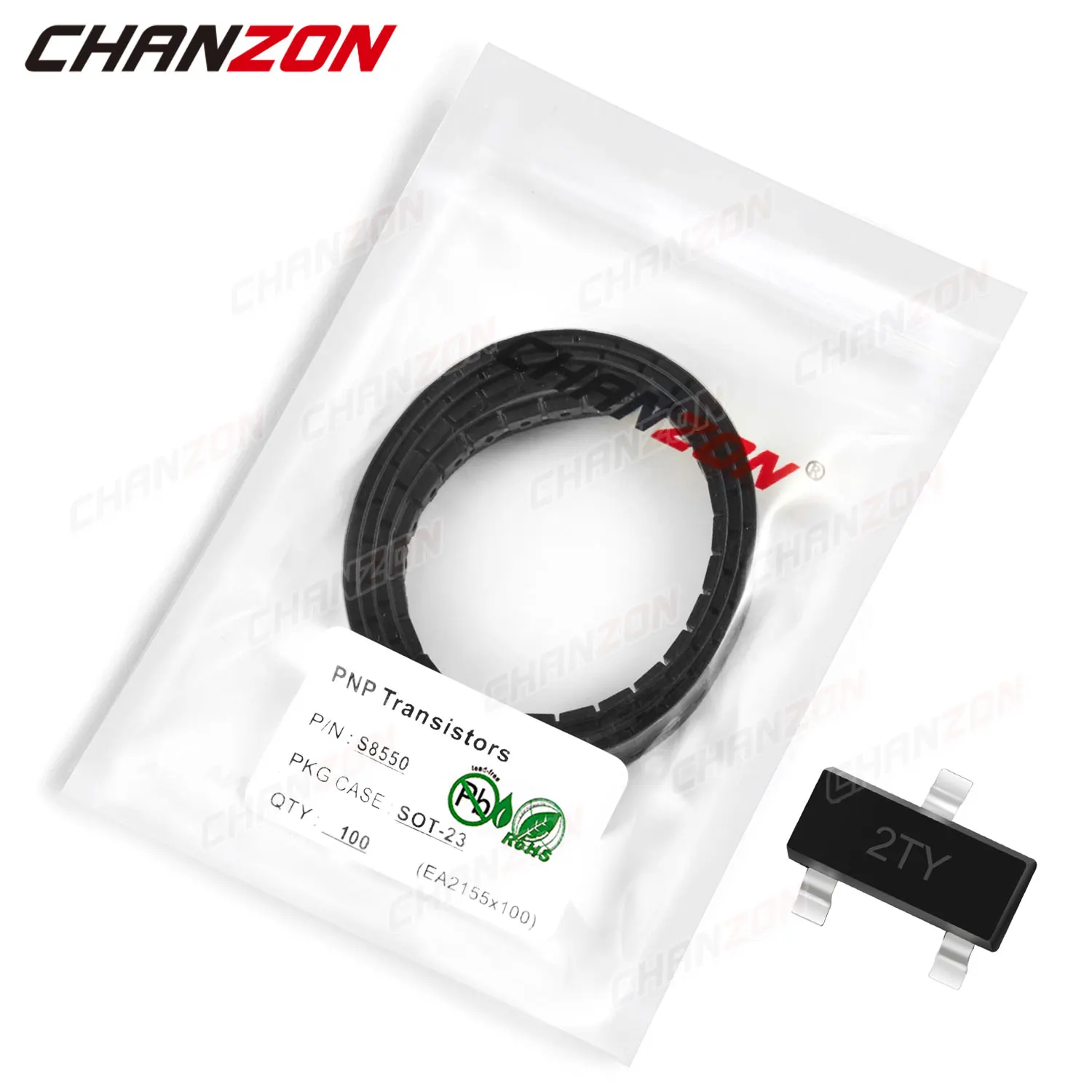 100 шт. S8550 SOT 23 PNP усилитель транзистор биполярное соединение Триод BJT 2TY Mark Tube Fets SMD a