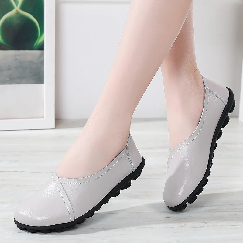 

Women Shoes Flats Spring Summer Soft Leather Shoes Woman Loafers Oxford Ladies Shoes For Women Shoes Walking