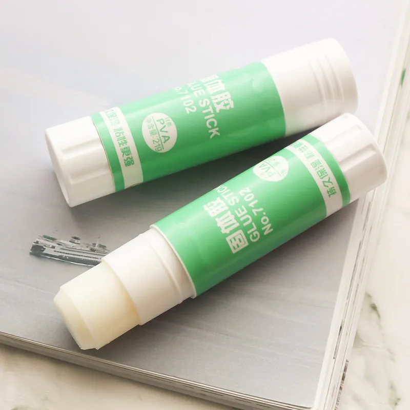 White Solid Glue Strong Quick-drying Sticky Good Diy Manual Stick School&amp Office Stationery Children Student Supplies 21g | Канцтовары