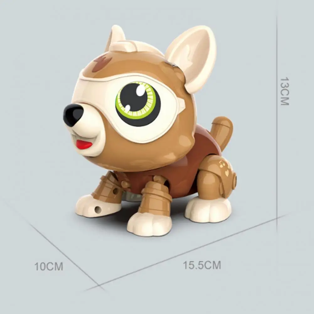 Креативная милая детская электронная собака робот с голосовым управлением и