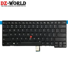 Nos inglés nuevo teclado para Lenovo Thinkpad L440 L450 L460 T440 T440S T431S T440P T450 T450S T460 E431 E440 portátil 04Y0862