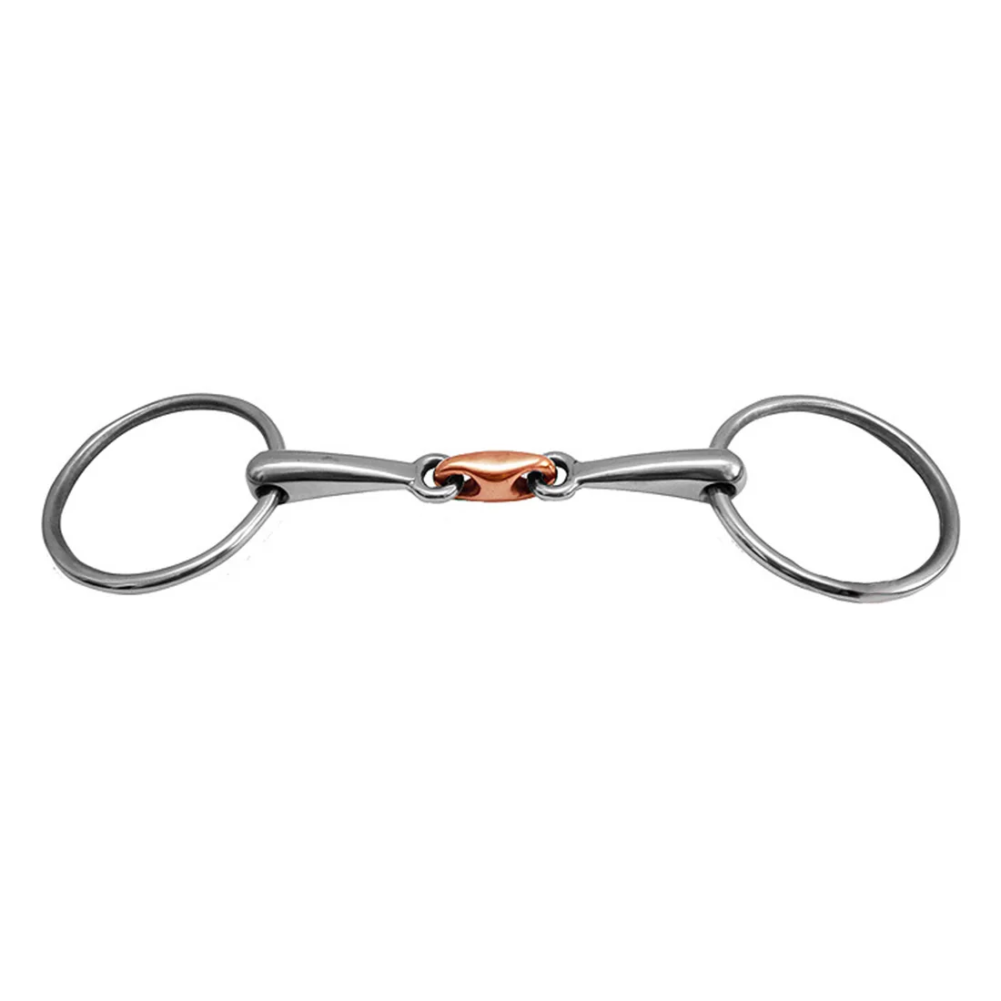 

Snaffle Bit Mouth Outdoor прочное профессиональное кольцо для лошадей, аксессуары для конного спорта, портативное мини-оборудование из нержавеющей ст...