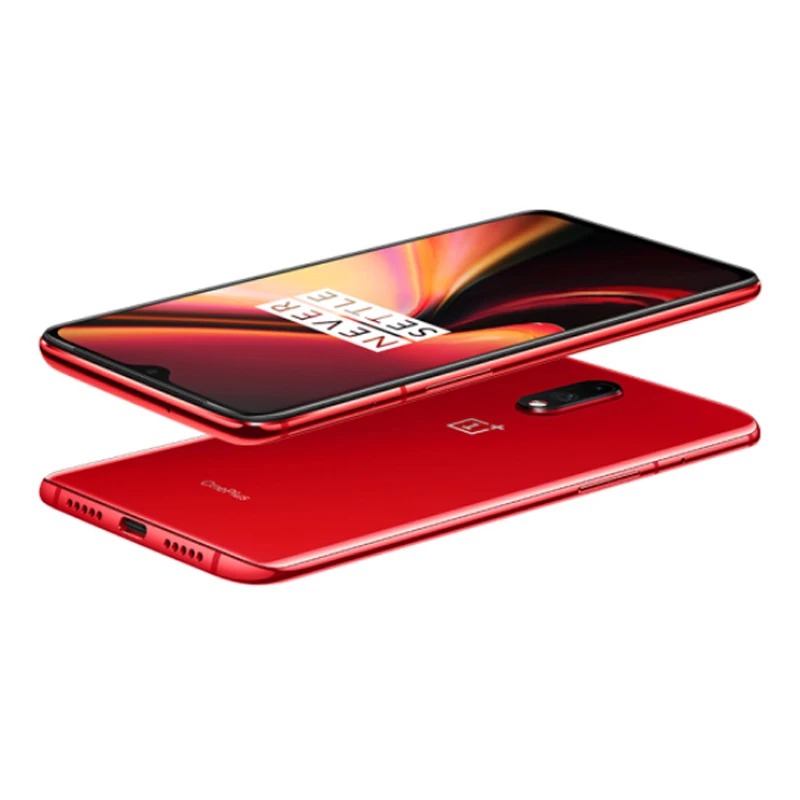 Oneplus 7 Мобильный телефон Snapdragon 855 Octa core 8GB 12 Гб Оперативная память 256 ГБ Встроенная память UFS 3,0 6,4" 48MP Камера 4 аппарат не привязан к оператору сотовой связи NFC Смартфон