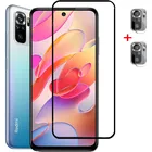 3in1 редми ноут 10с 11 стекло на Redmi Note 10S 11 Защитная пленка на экрана Redmi Note 10 Pro  S пленка для камеры Redmi Note 10 S Glass Redmi Note 10S11 Redmi Note 10 S 11 наклейка стекло редми ноут 10 про