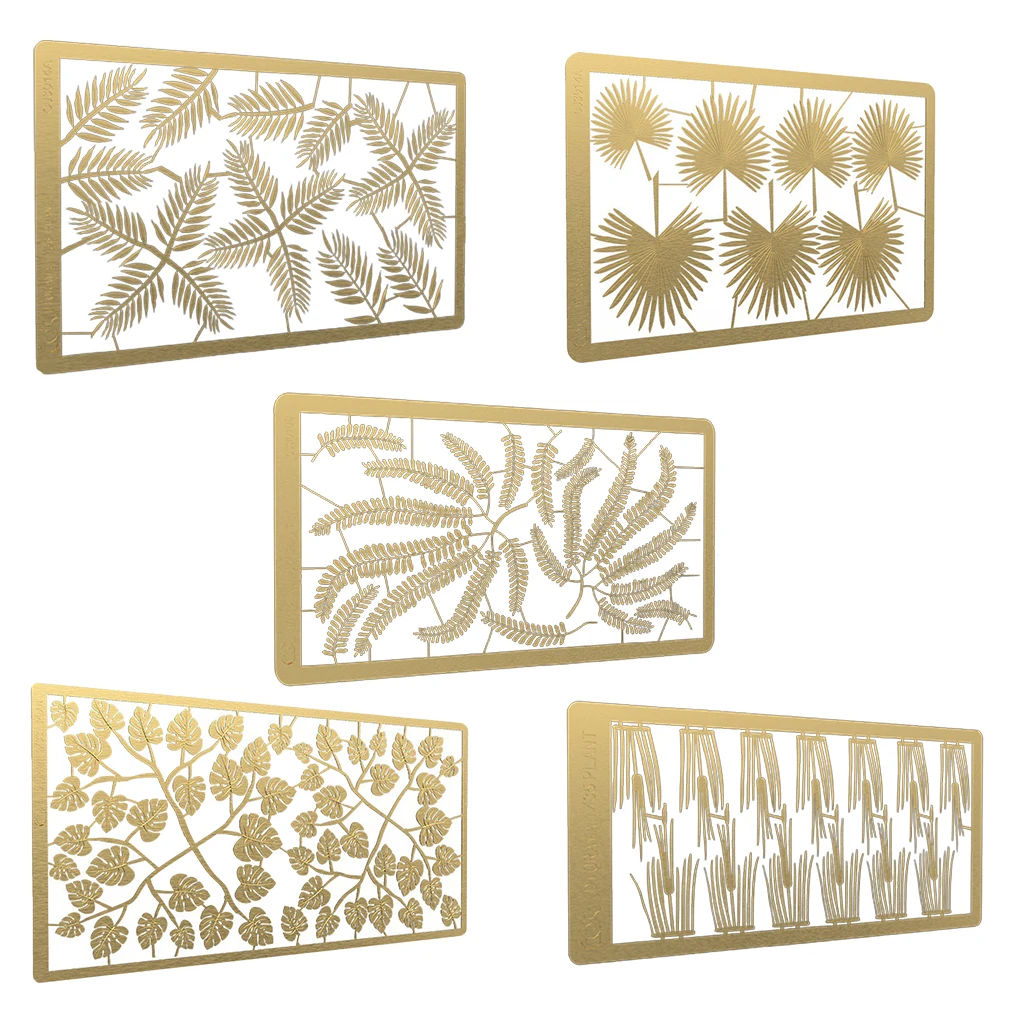 

DIY Model Painting Kits Stenciling Template Leaf Pattern Spray Painting Plate Tools for 1/35 Scale Model Tank Hobby Accessories