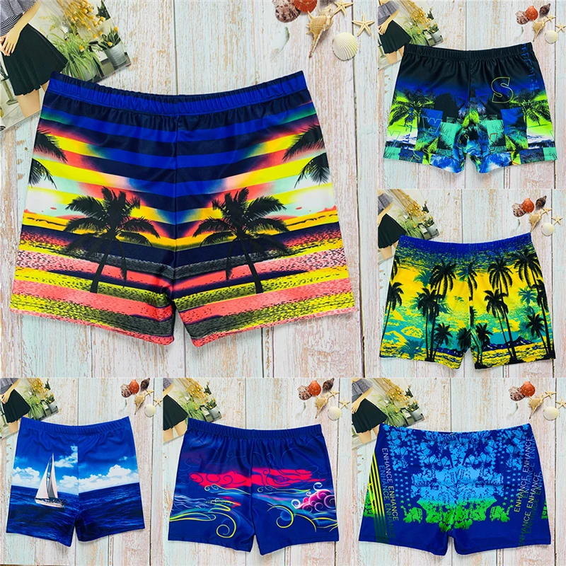 

Summer New Large Size Swim Trunks Boardshorts For Adult Men Bathing Swim Short Print Swimwear Trunk Surfing Short For Male