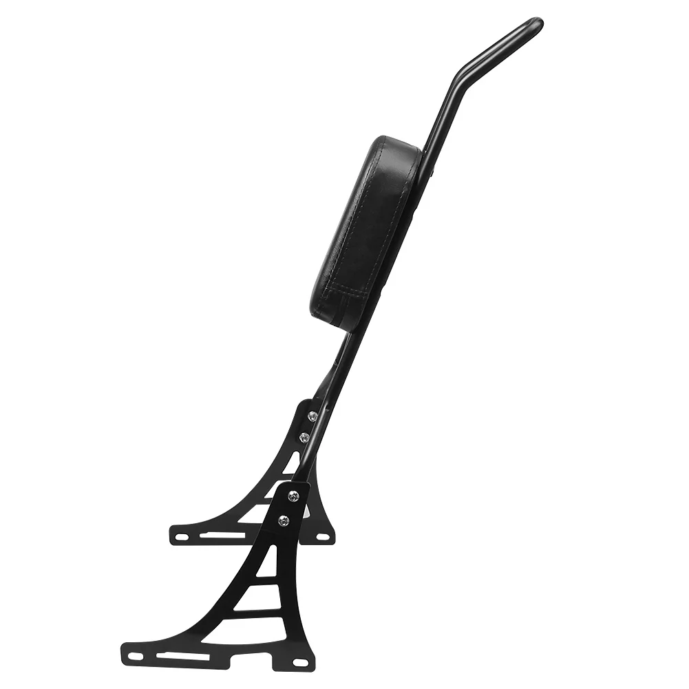 Черная задняя спинка для мотоцикла с подушкой Harley Sportster XL 883 1200 2004 2020 19 18|backrest sissy